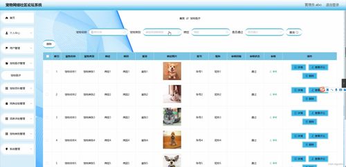 springboot寵物網(wǎng)絡(luò)社區(qū)論壇系統(tǒng)sxg9h計(jì)算機(jī)畢業(yè)設(shè)計(jì)